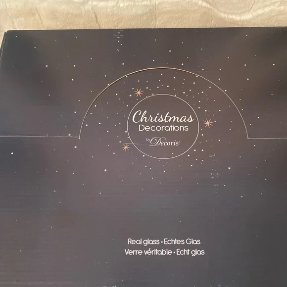 **NEW** Christmas Ornaments Shades of blue.12 ornaments/box. - Picture 14 of 14